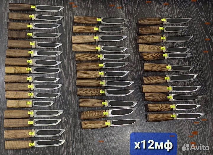 Нож Кованный 110х18ш и х12мф