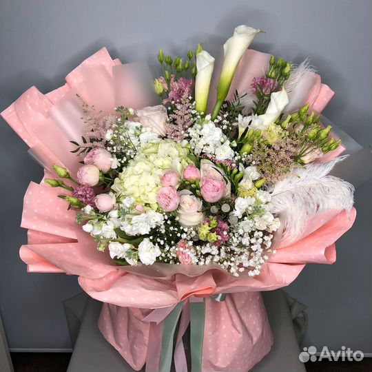 Букет “Нежность” доставим любые цветы