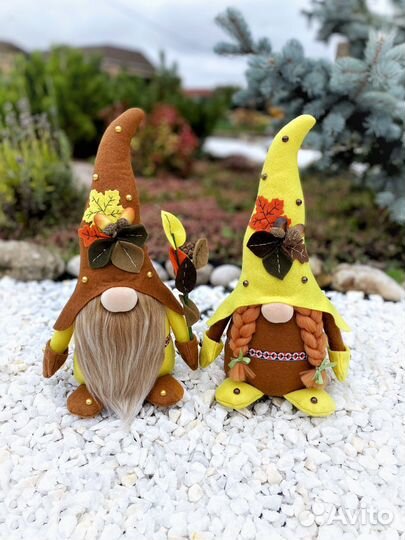 Интерьерные гномы ручной работы