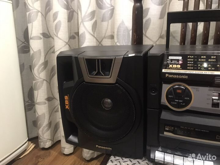 Магнитофон panasonic Rx-CT880