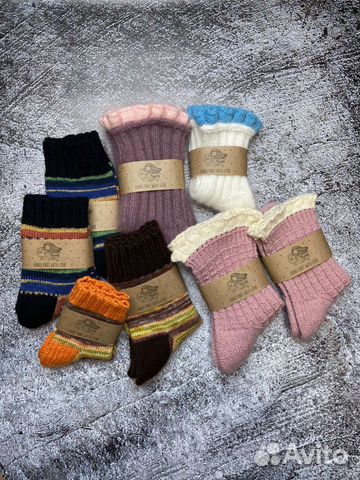 Носки вязаные