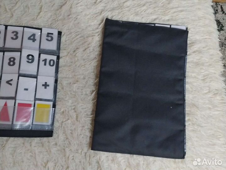 Касса для первоклассников. Цифры и буквы