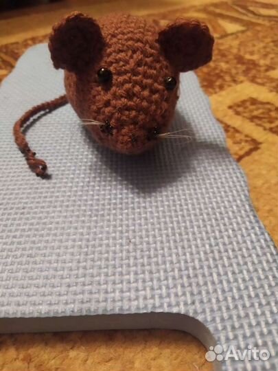 Мышка вязаная