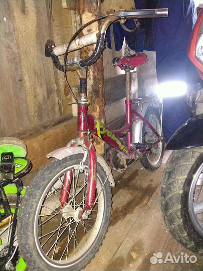 Детский велосипед от 4лет бу
