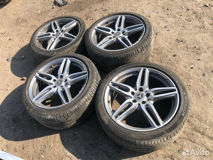 Колеса Мерседес 213 R19 AMG разноширокие оригинал