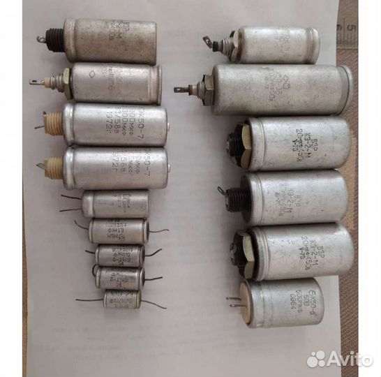 Конденсаторы СССР Радиодетали