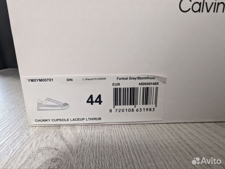 Calvin klein ботинки мужские