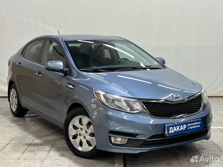 Kia Rio 1.6 МТ, 2016, 116 000 км