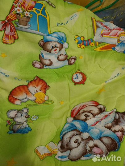 Детское одеяло (размер 110*140)