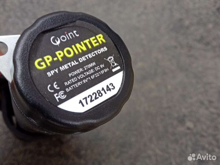 Металлодетектор пинпоинтер GP-pointer