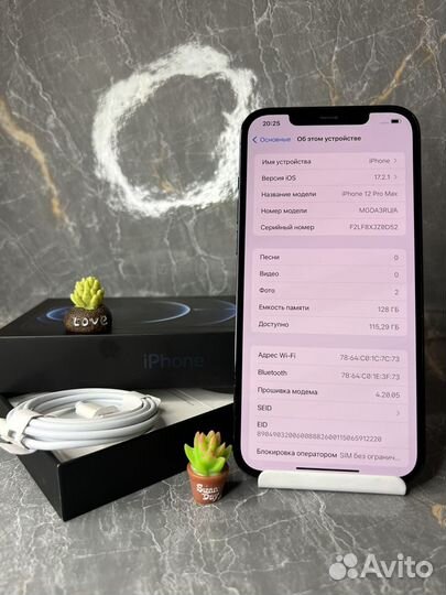 iPhone 12 Pro Max, 128 ГБ