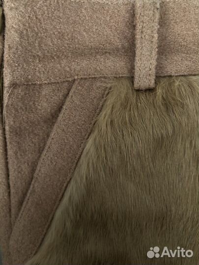 Шорты теплые, с мехом кролика