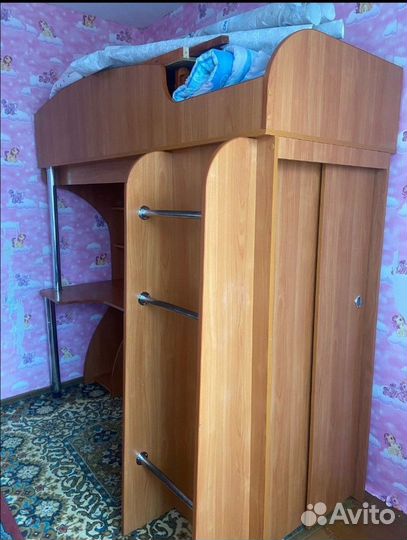 Детская кровать чердак