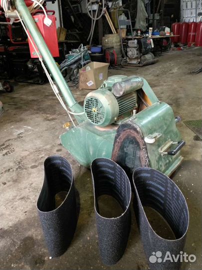 Шлифовальные (циклевочные) машины по паркету