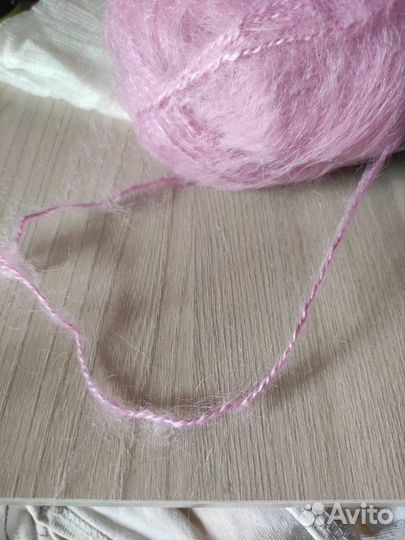 Пряжа нитки для вязания Ализе мохер