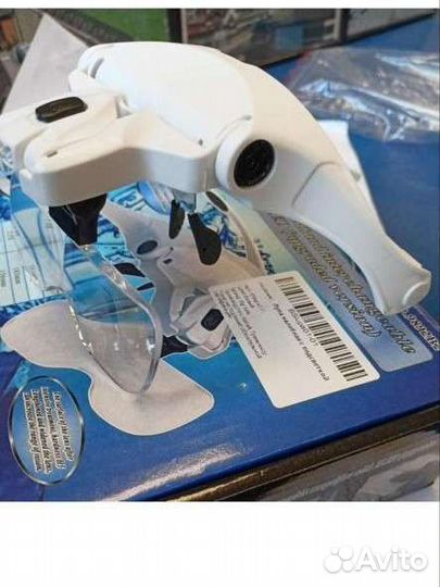 Очки лупа с подсветкой