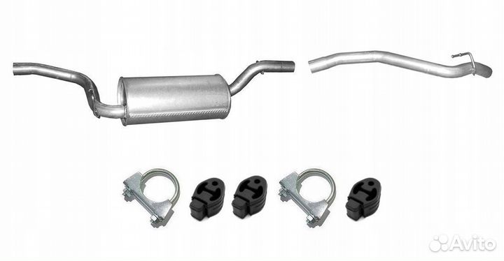 Глушитель Ford Focus Fiesta Fusion в наличии