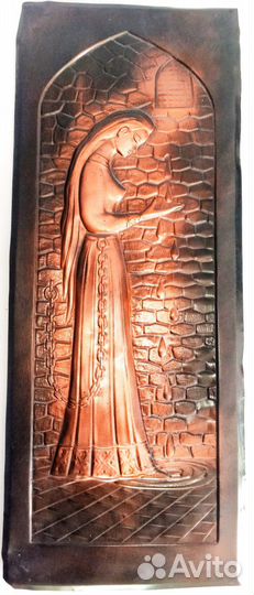 Панно чеканка 