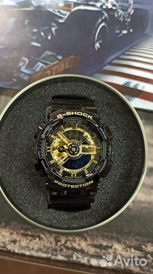 Новые часы Casio G-Shock GA-110GB-1A оригинальные