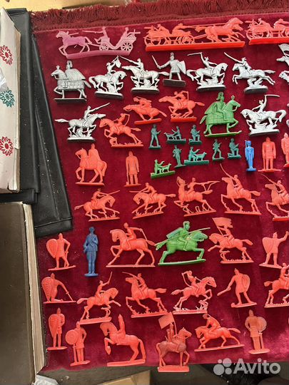 Солдатики пластмассовые СССР