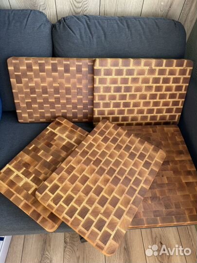 Разделочная доска торцевая (береза)