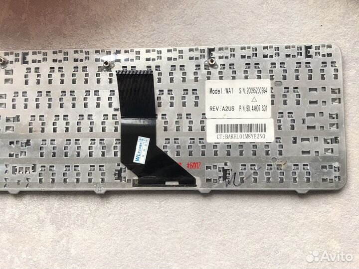 Клавиатура для ноутбука HP G60, Compaq Presario CQ