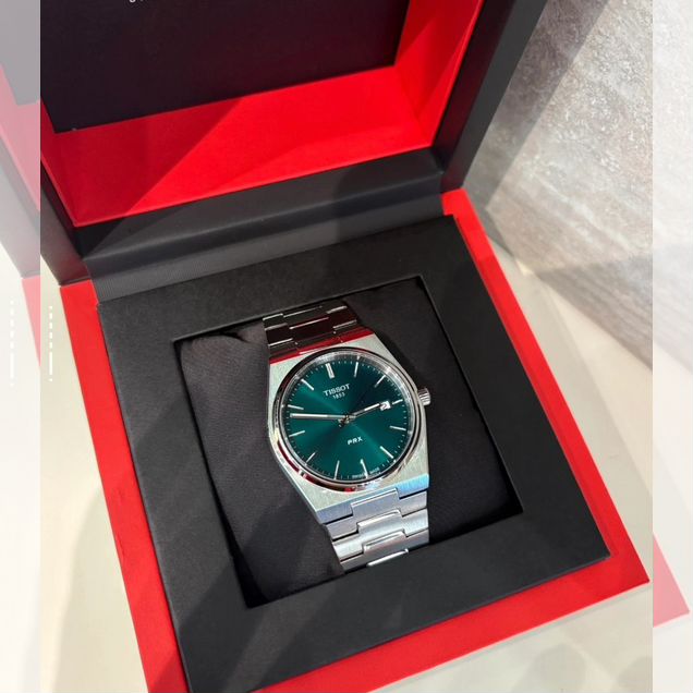 Часы tissot Prx green - оригинал