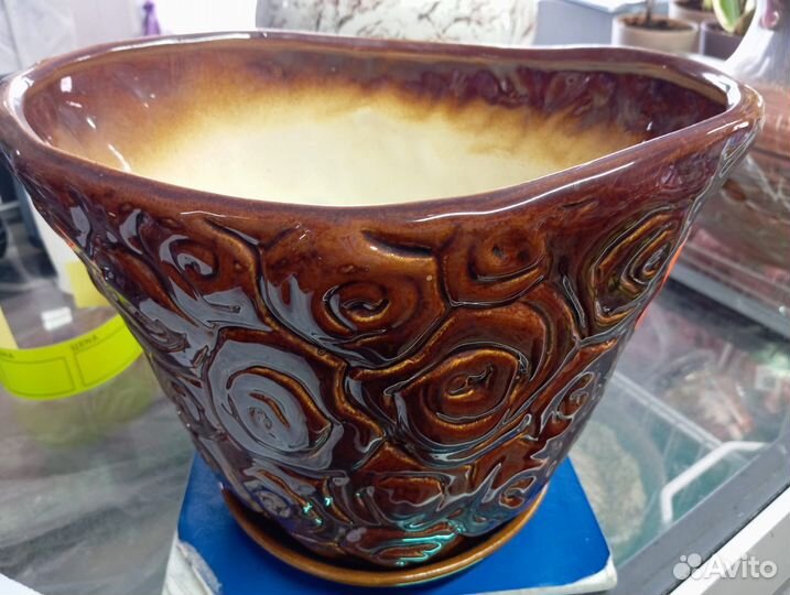 Горшок керамический