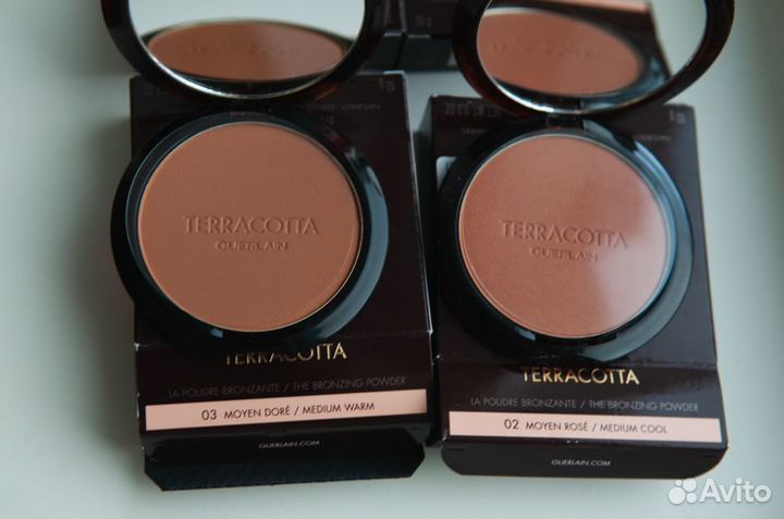 Guerlain terracotta 02 бронзирующая пудра