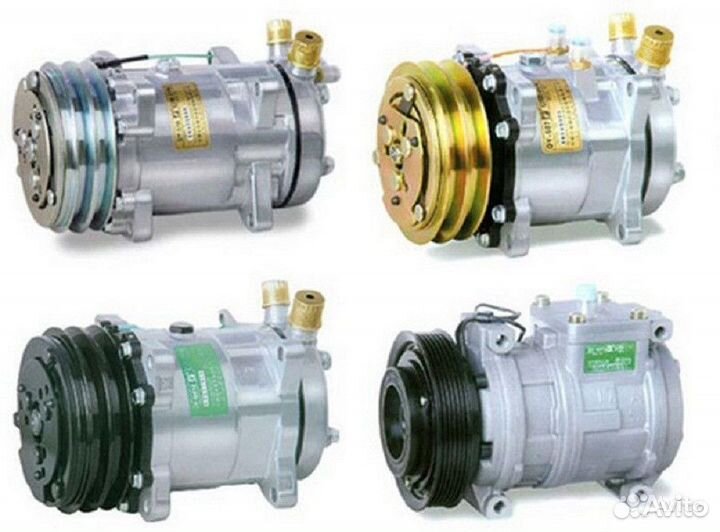 Компрессор автокондиционера на любые марки авто