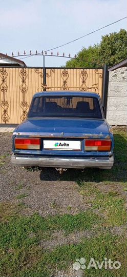 ВАЗ 2107 1.6 МТ, 2001, битый, 300 000 км