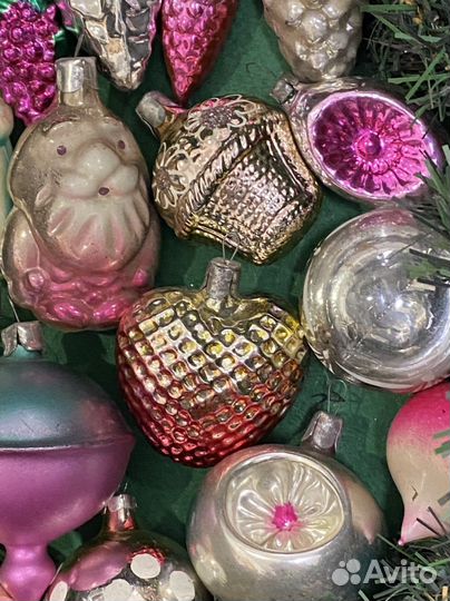 Елочные игрушки СССР Лот 317