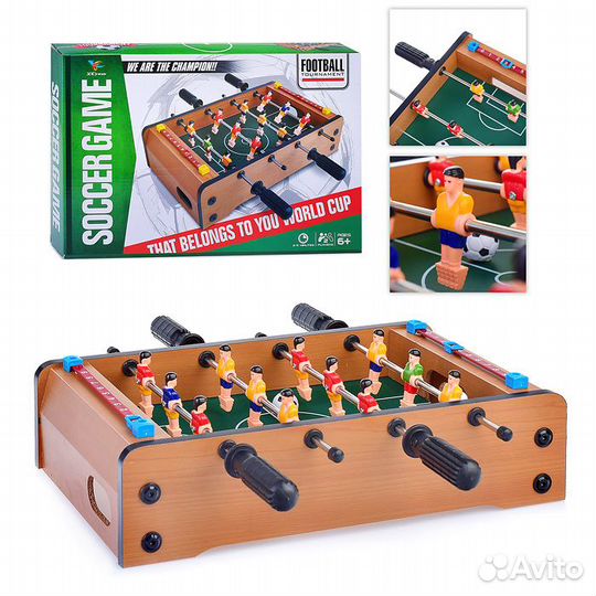 Новая Настольная игра Футбол деревянный 2331