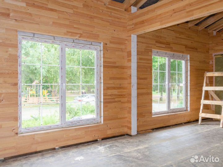 Пластиковые окан и двери