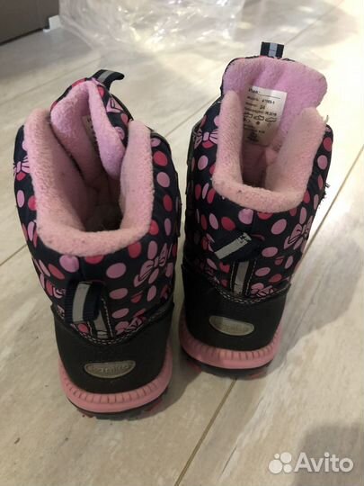 Зимние сапожки для девочки 24