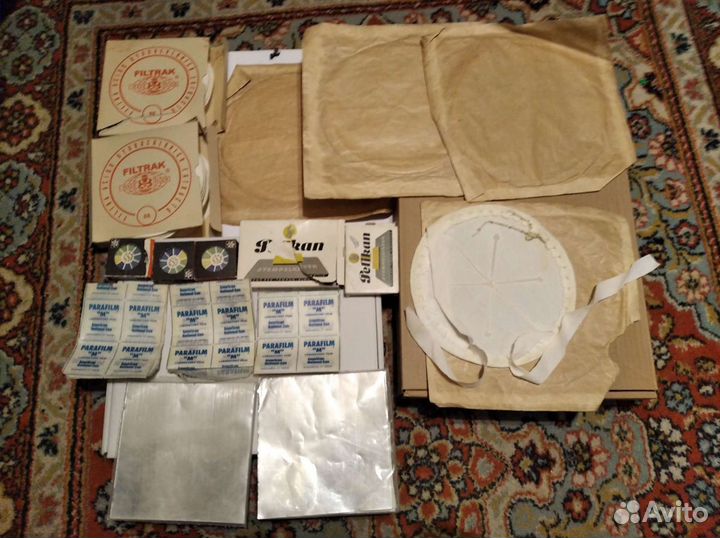 Бумага для реагентов, parafilm, респираторы, и др