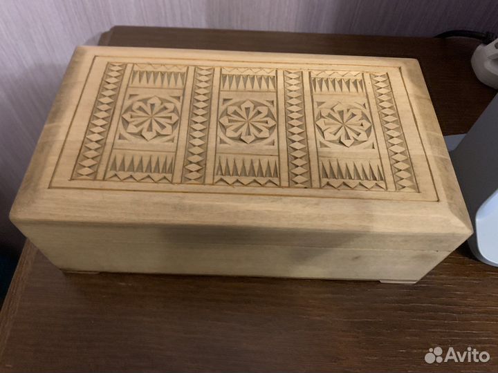 Шкатулка деревянная СССР