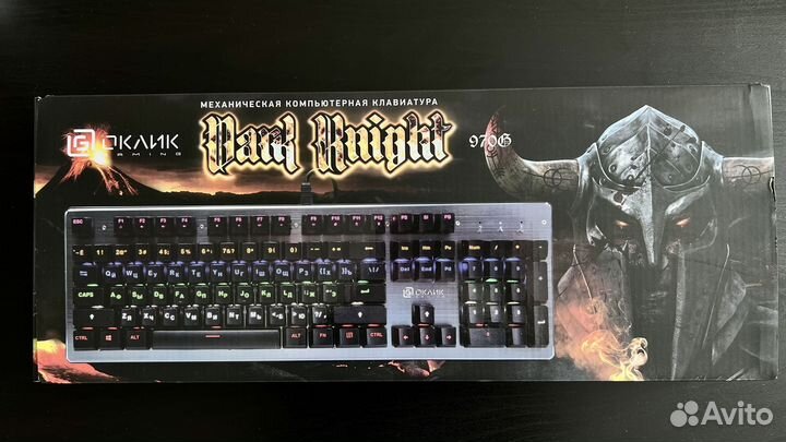 Механическая клавиатура Оклик 970G Dark Knight