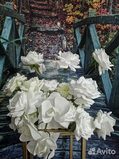 Искусственные цветы для декора