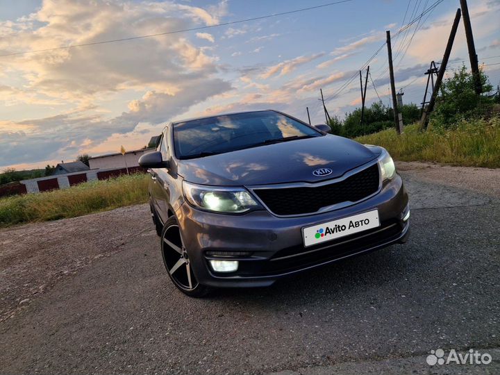 Kia Rio 1.6 МТ, 2016, 216 000 км