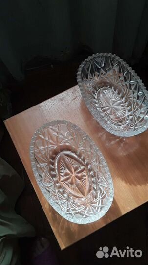 Хрустальная ваза