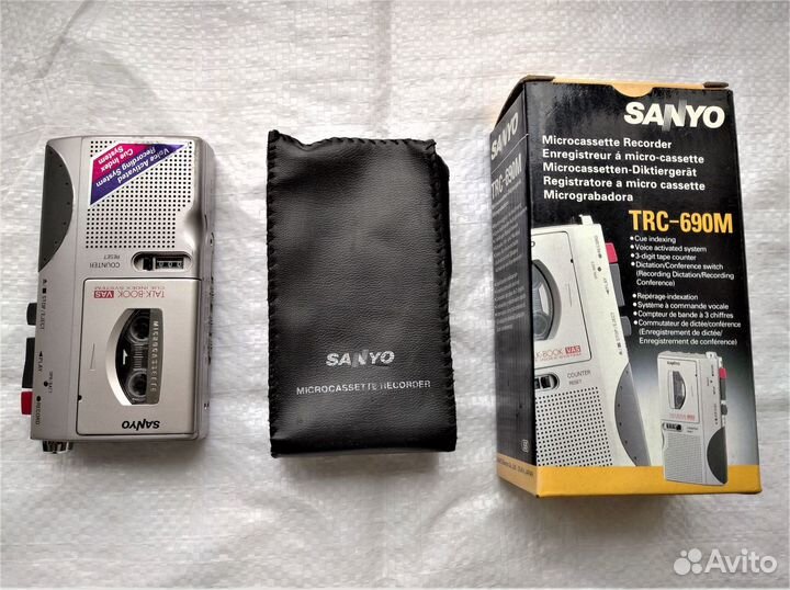 Диктофон микрокассетный Sanyo TRC-690M