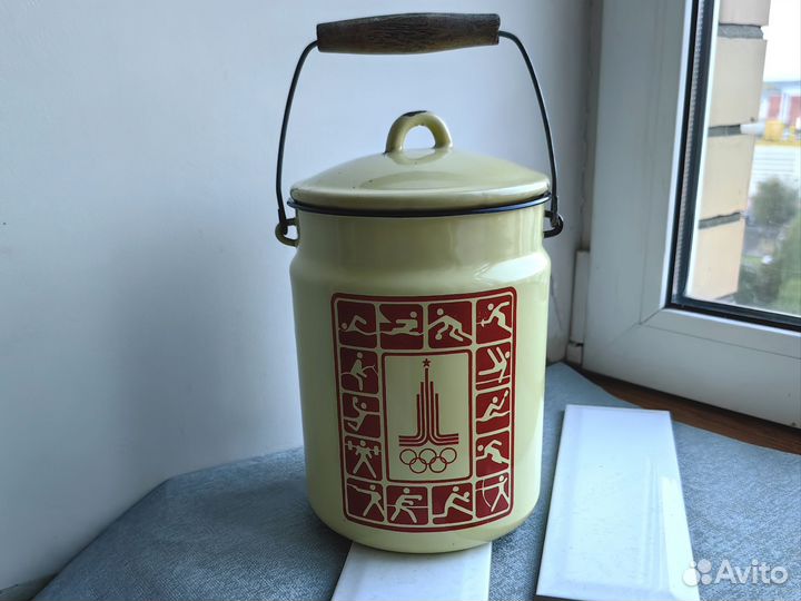 Советский бидон Олимпиада 80 СССР