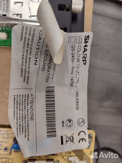 Плата Sharp LC-46LE820E