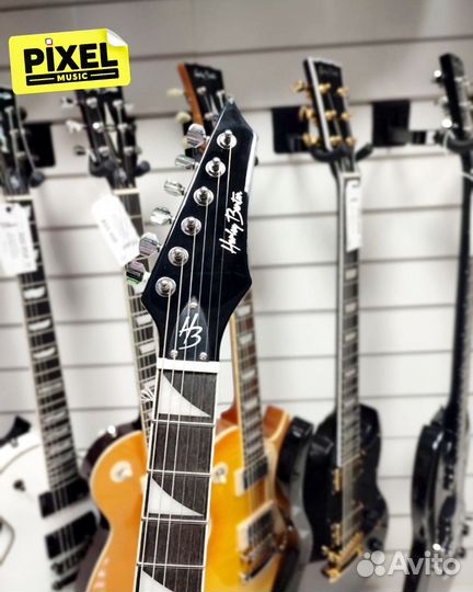 Электрогитара Harley Benton RX-10 BK Rock Series