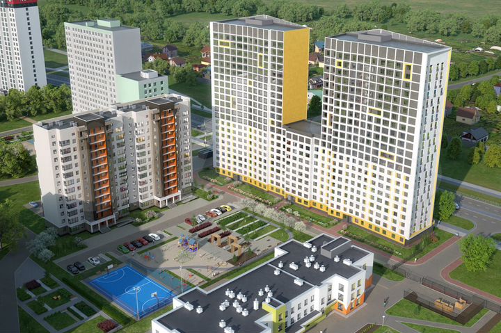 2-к. квартира, 47,8 м², 22/23 эт.
