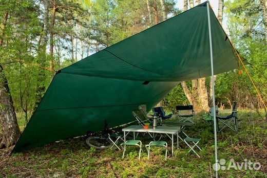 Туристический тент 6х4м