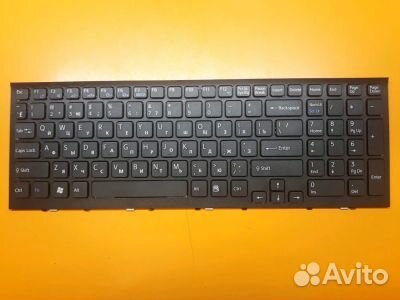 Клавиатура для ноутбука Sony VPC-EH чёрная