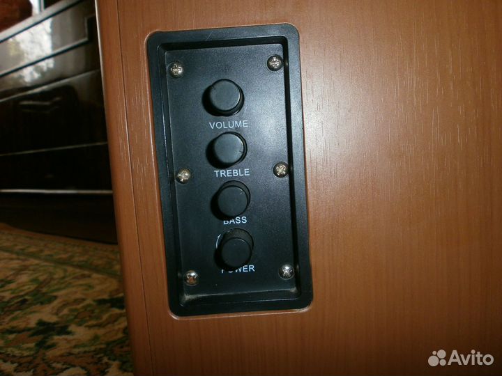 А.С. активные 36вт. Sven sps-611s (с усилителем)