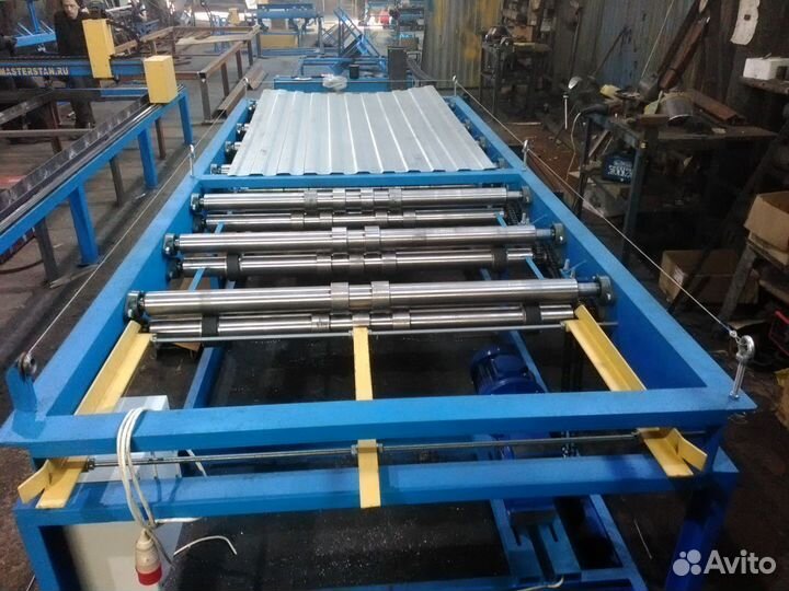 Станок, линия профнастила